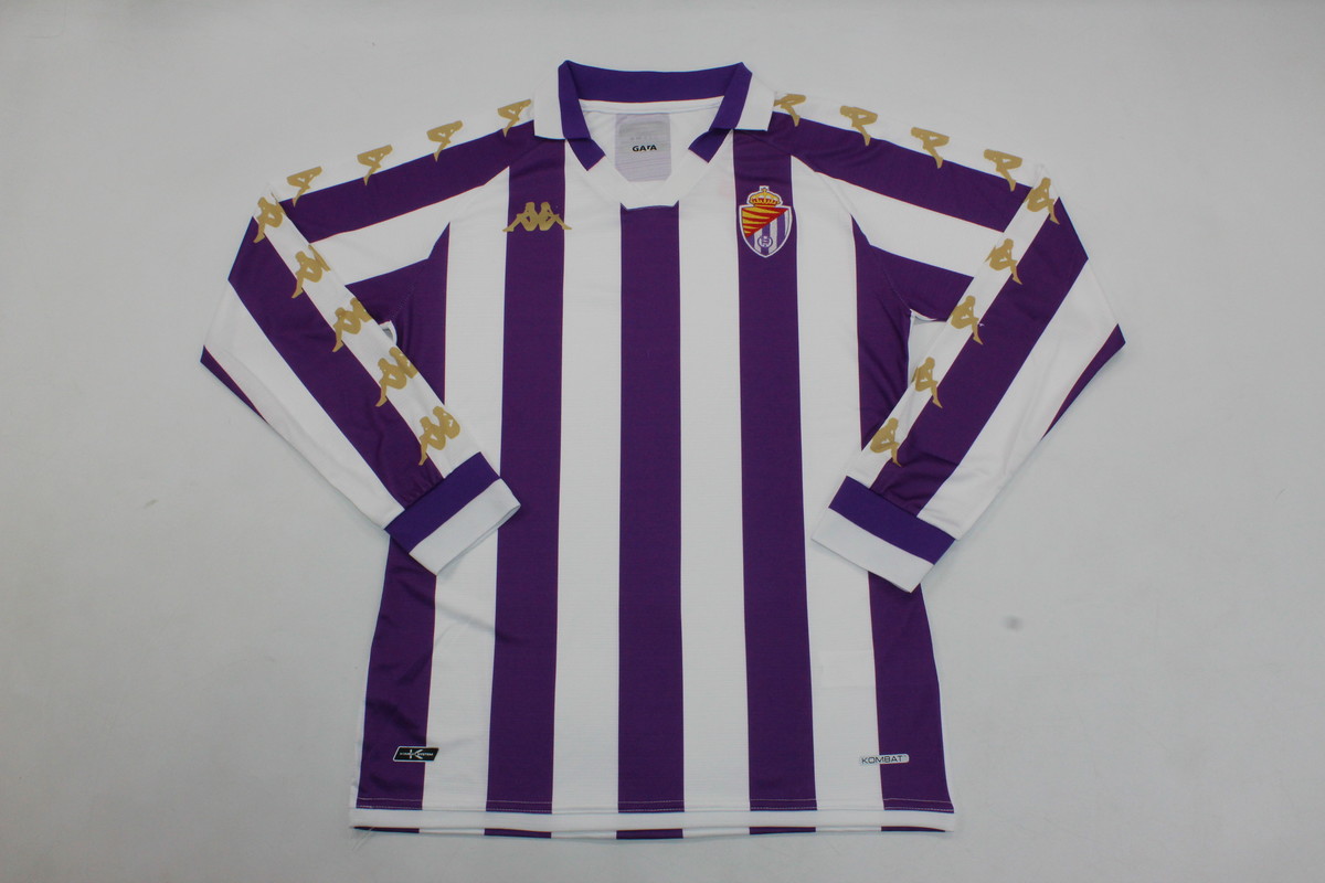 AAA Quality Valladolid 23/24 Special White/Purple Long Jersey